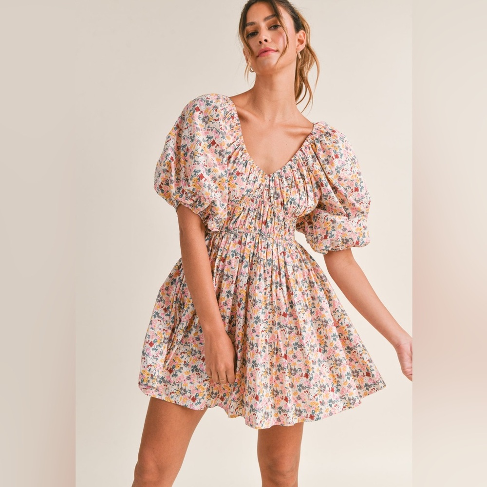 Mable Harley Floral mini dress small